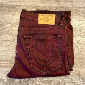 True religion moto style skinny/slim fit jeans W36